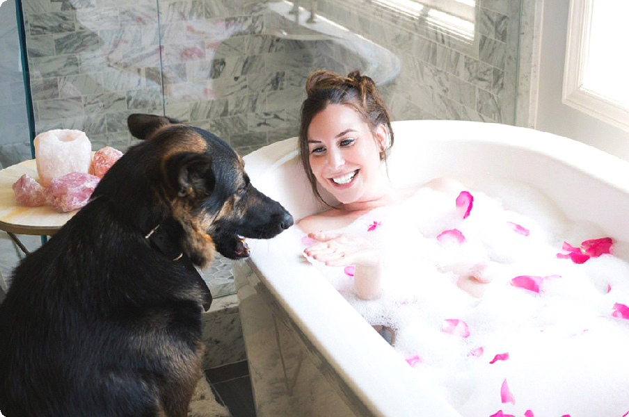 Faites-vous plaisir et ressourcez-vous en vous baignant avec des pierres.