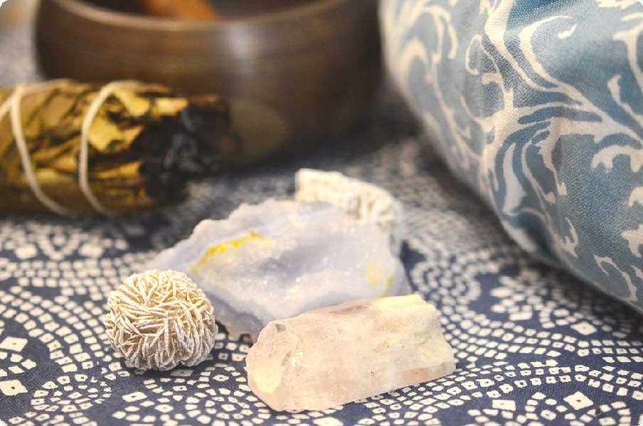 Calmer l'esprit avec une méditation en pierres contre l'anxiété