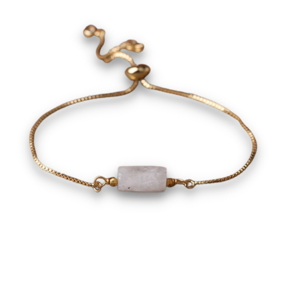 Bracelet en Pierre de lune "Fécondité & Tendresse"