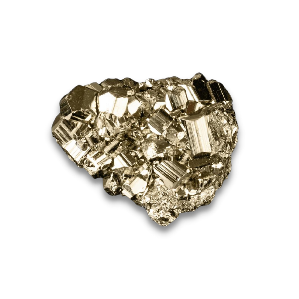 Pierre Brute Guérison en Pyrite "Rigueur & Concentration"