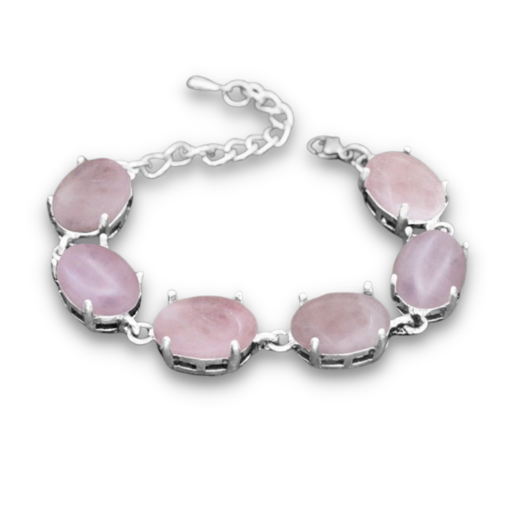 Bracelet en Quartz rose "Amour & Confiance en soi"