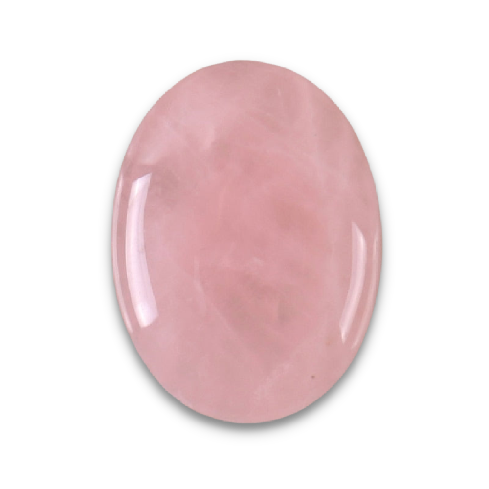 Cabochon en Quartz rose "Amour & Confiance en soi"