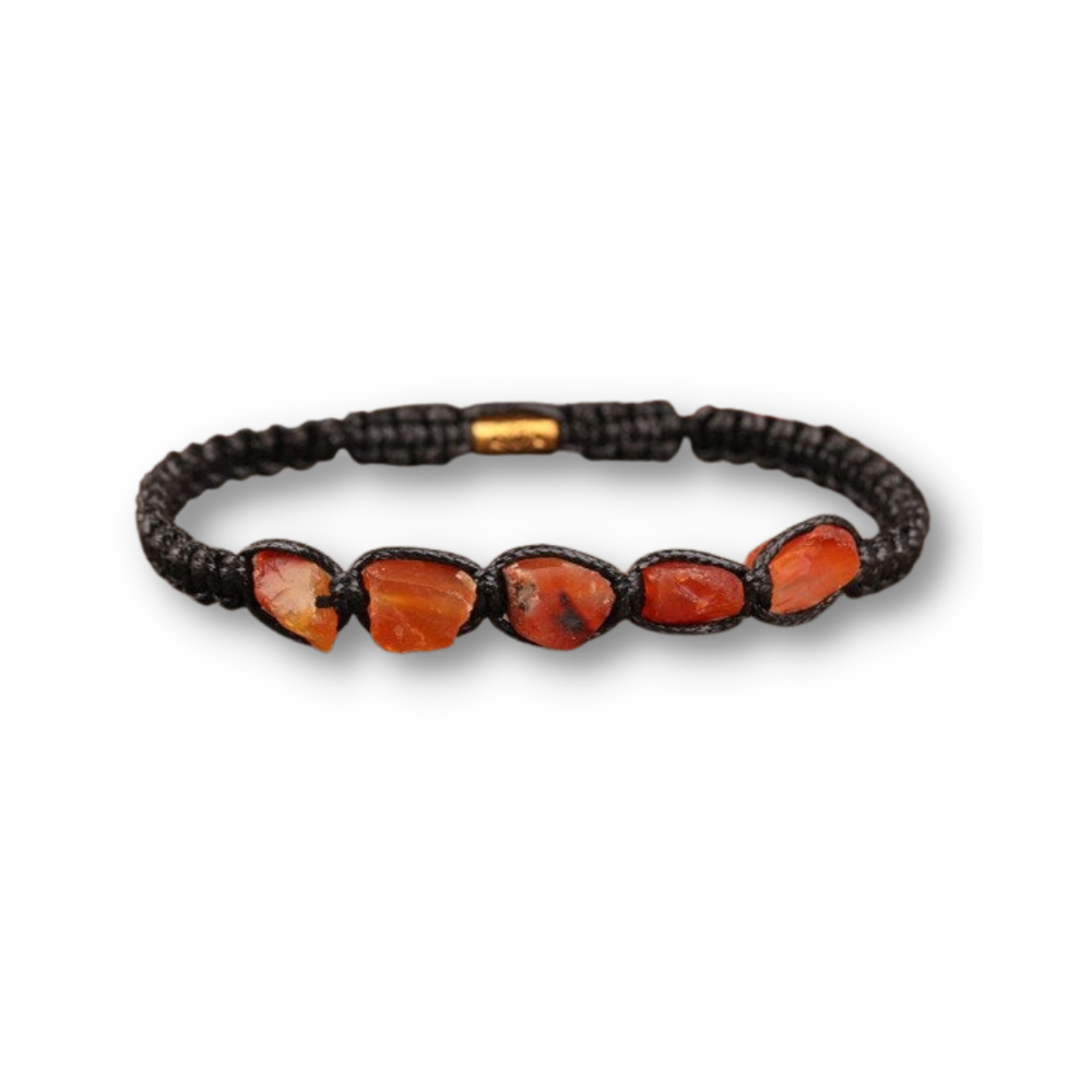 Bracelet Shamballa en Agate "Ancrage & Equilibre"