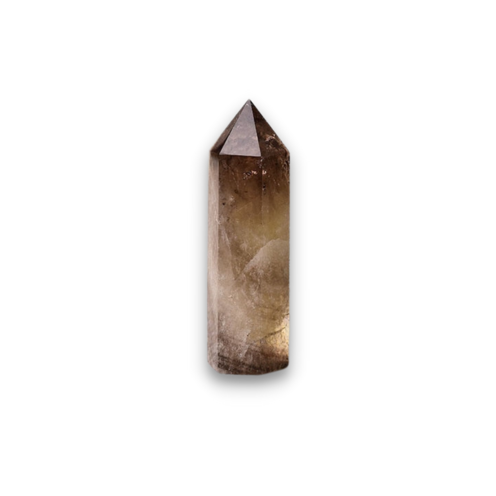 Obélisque Guérison en Quartz fumé "Lucidité & Concentration"