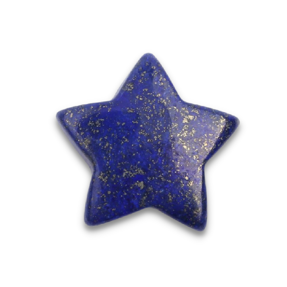 Pierre Taillée Reiki en Lapis-Lazuli "Santé & Harmonie" - Étoile