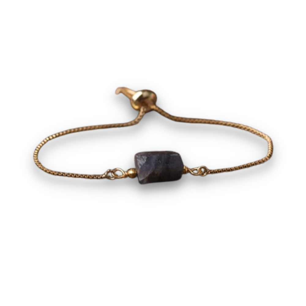 Bracelet en Labradorite "Protection & Développement"