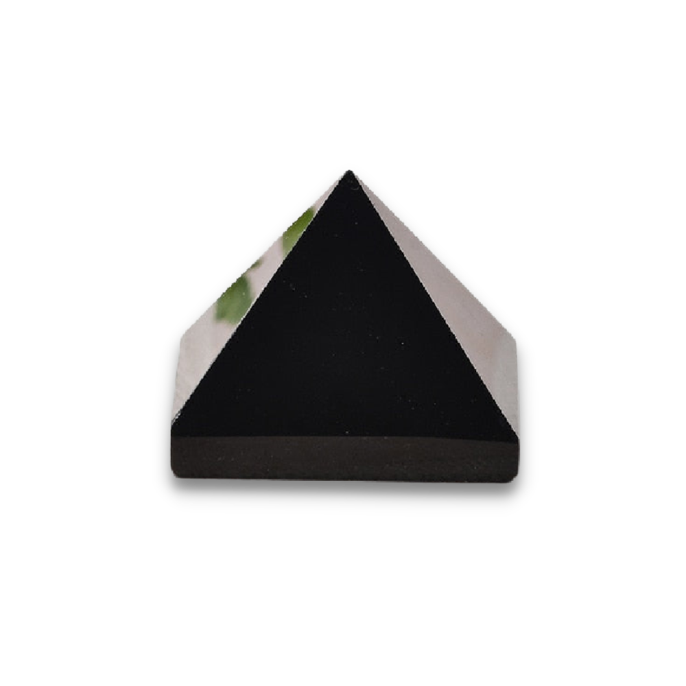 Pyramide Reiki en Obsidienne noire "Protection & Réconfort"