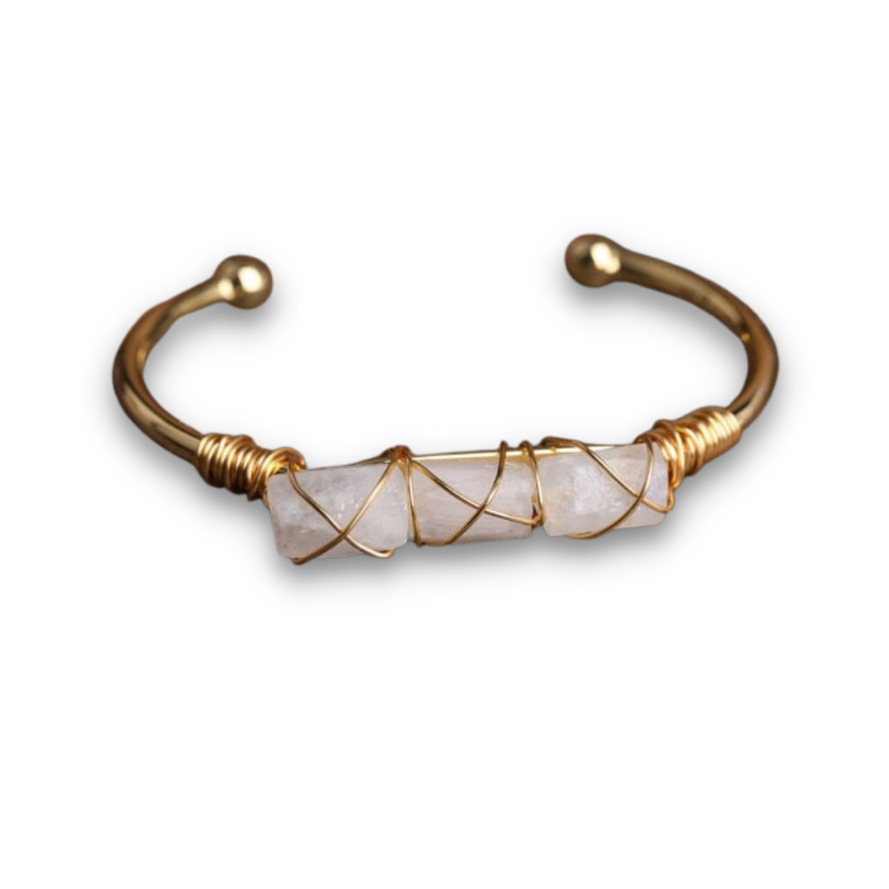 Bracelet en Pierre de lune "Fécondité & Tendresse"