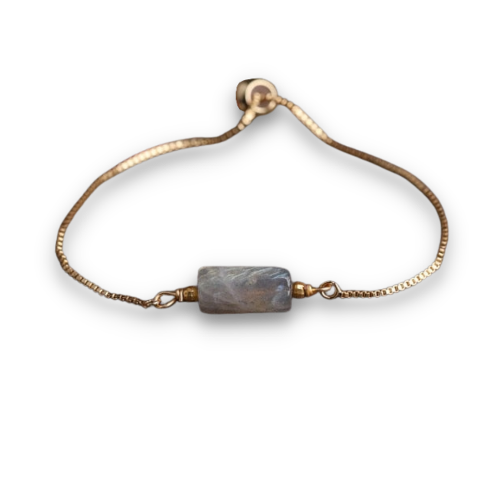 Bracelet en Labradorite "Protection & Développement"