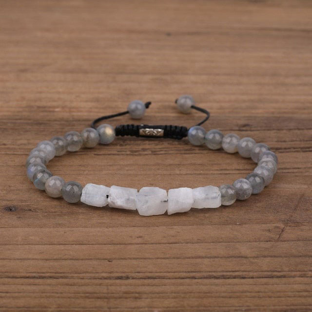 Bracelet en Pierre de lune "Fécondité & Tendresse"