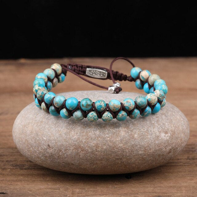 Bracelet Guérison en Jaspe "Épanouissement & Estime de soi"