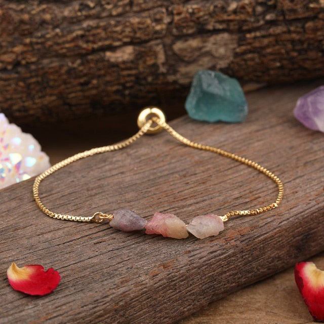 Bracelet en Tourmaline "Joie & Bonheur"