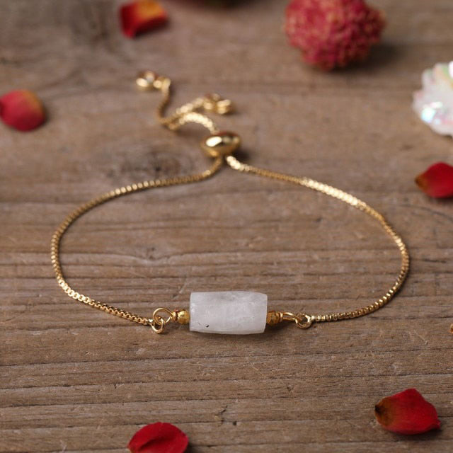 Bracelet en Pierre de lune "Fécondité & Tendresse"