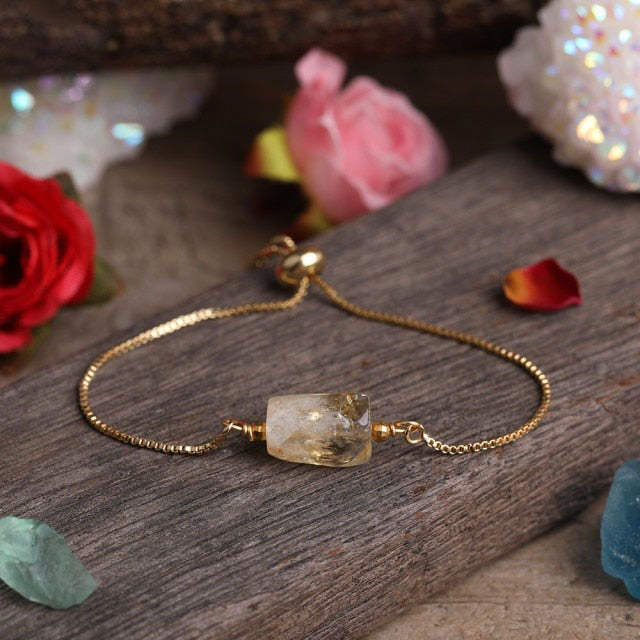 Bracelet en Citrine "Joie & Abondance"
