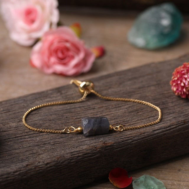 Bracelet en Labradorite "Protection & Développement"