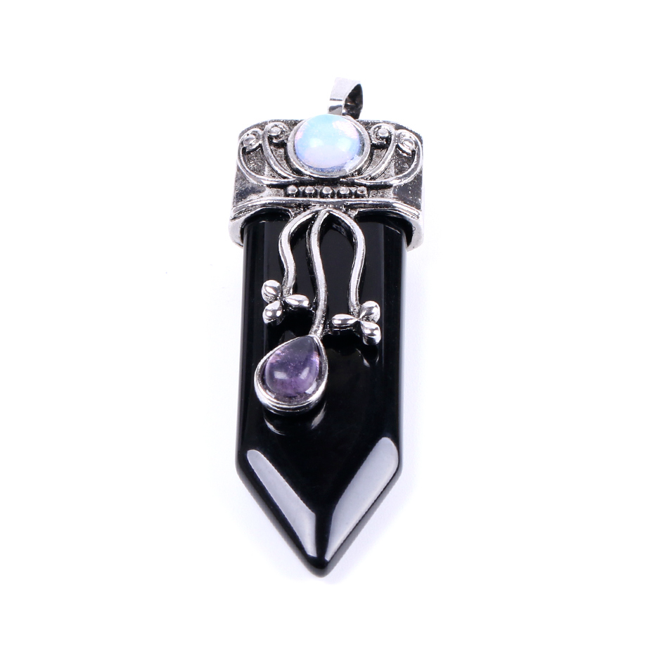 Pendentif Reiki en Obsidienne "Protection & Réconfort"