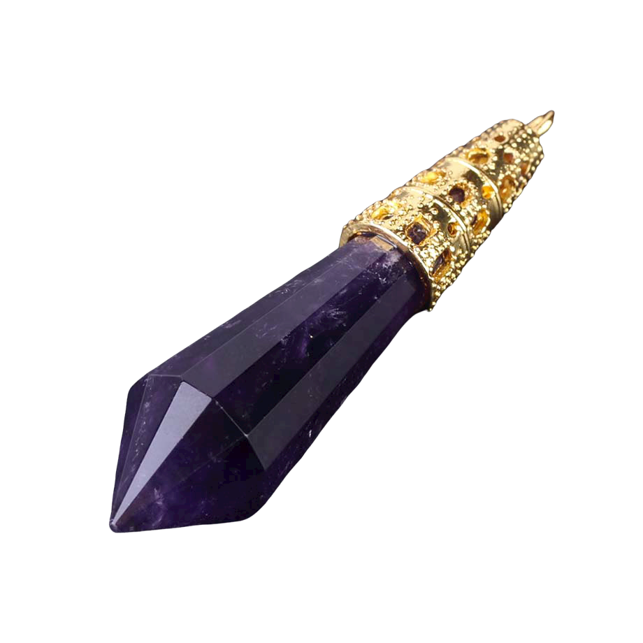 Pendentif en Améthyste "Force & Sagesse"