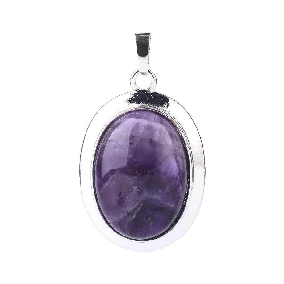 Pendentif Reiki en Améthyste "Force & Sagesse"