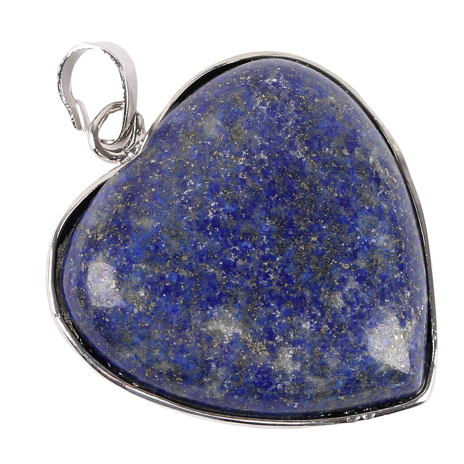 Pendentif en Lapis-Lazuli "Santé & Harmonie" - Coeur