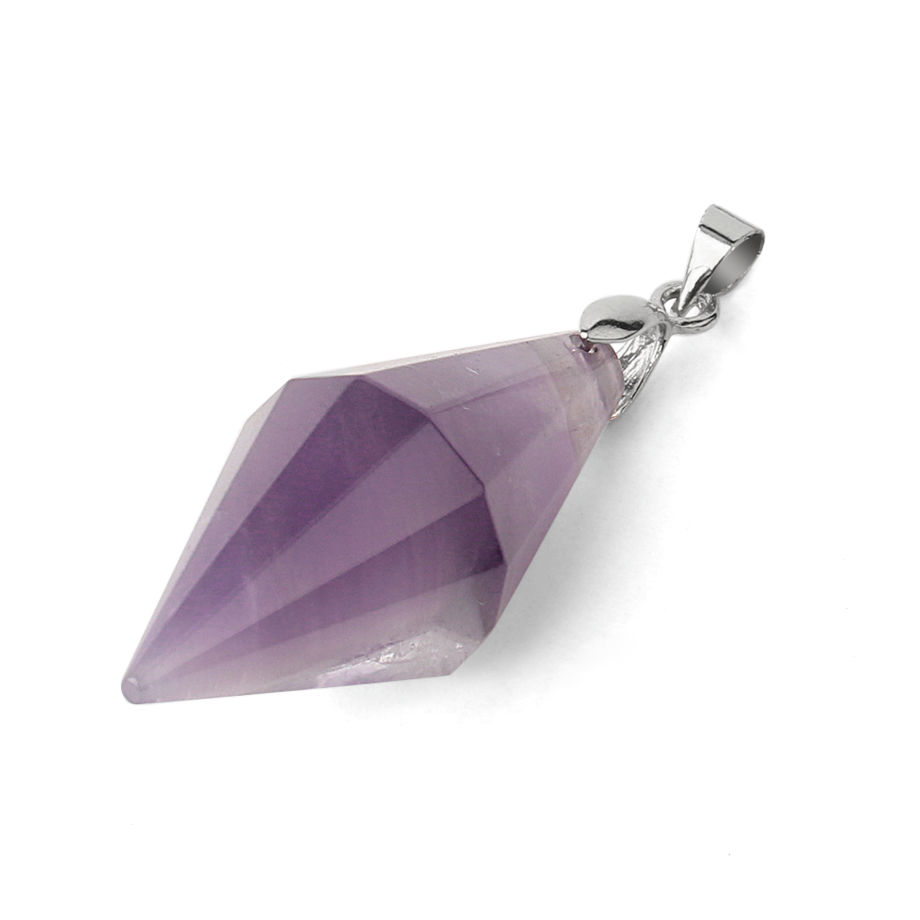 Pendentif Guérison en Améthyste "Force & Sagesse"