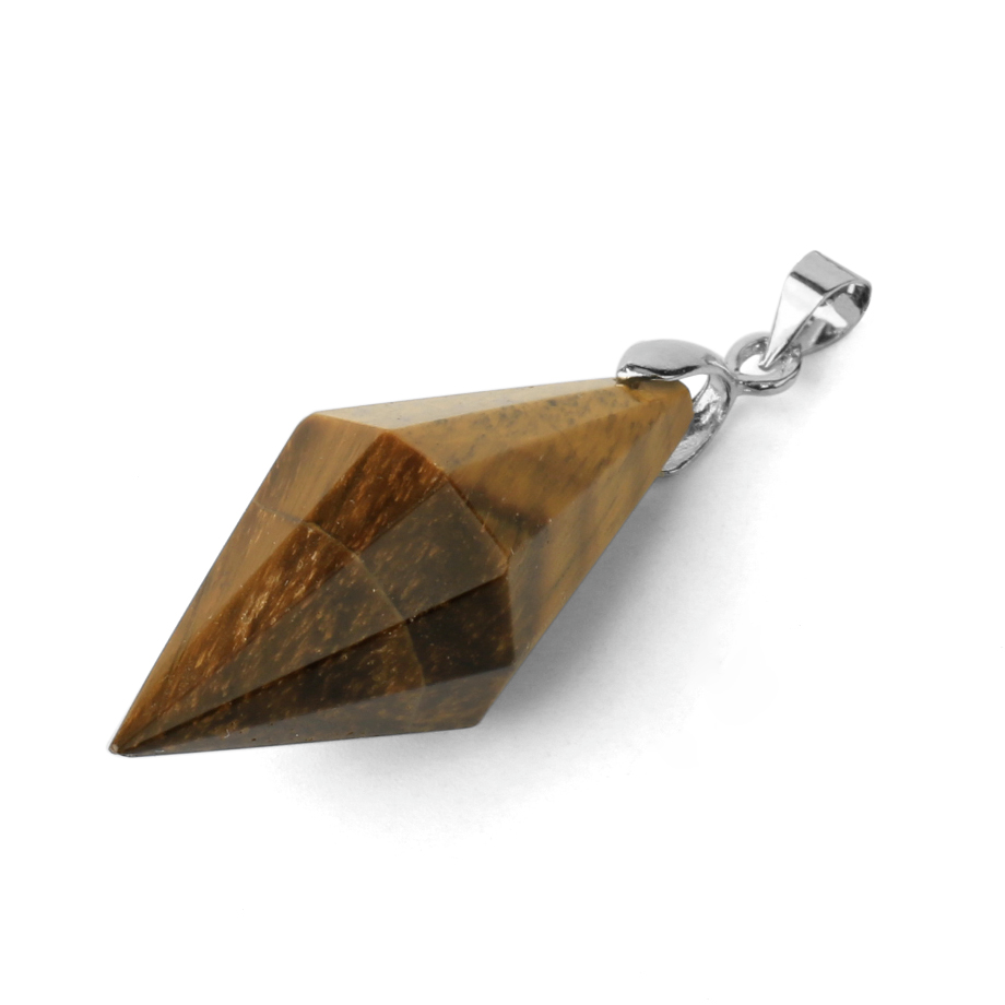 Pendentif Guérison en Oeil de tigre "Courage & Audace"