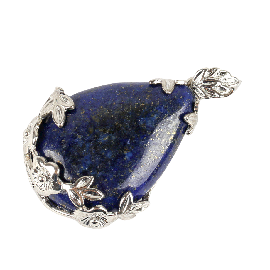 Pendentif Reiki en Lapis-Lazuli "Santé & Harmonie" - Goutte