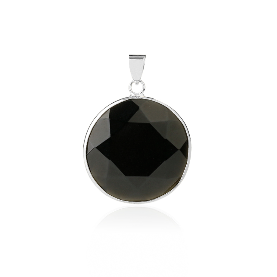 Pendentif Guérison en Obsidienne "Protection & Réconfort"
