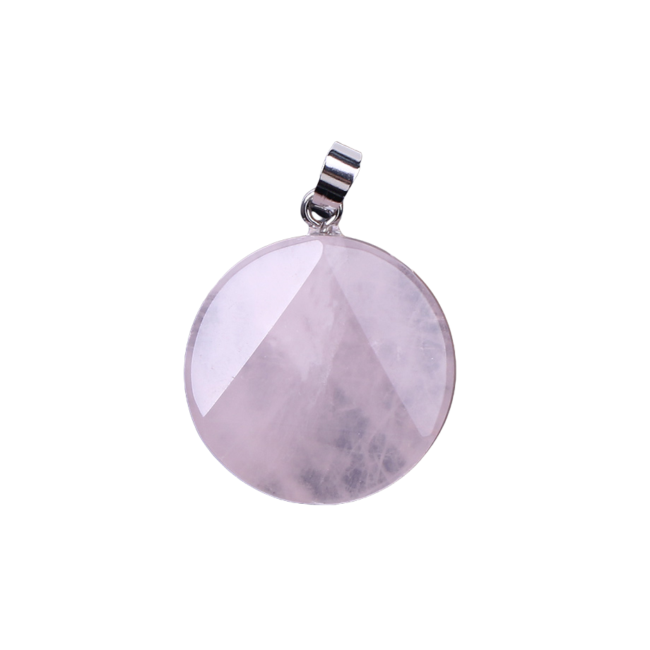 Pendentif en Quartz rose "Amour & Confiance en soi"