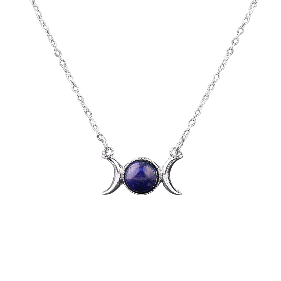 Chaîne et son Pendentif en Lapis-Lazuli "Santé & Harmonie"