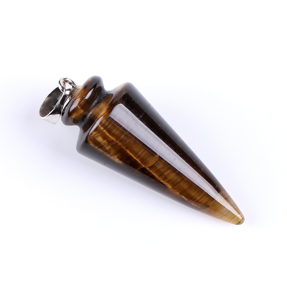 Pendentif Reiki en Oeil de tigre "Courage & Audace"