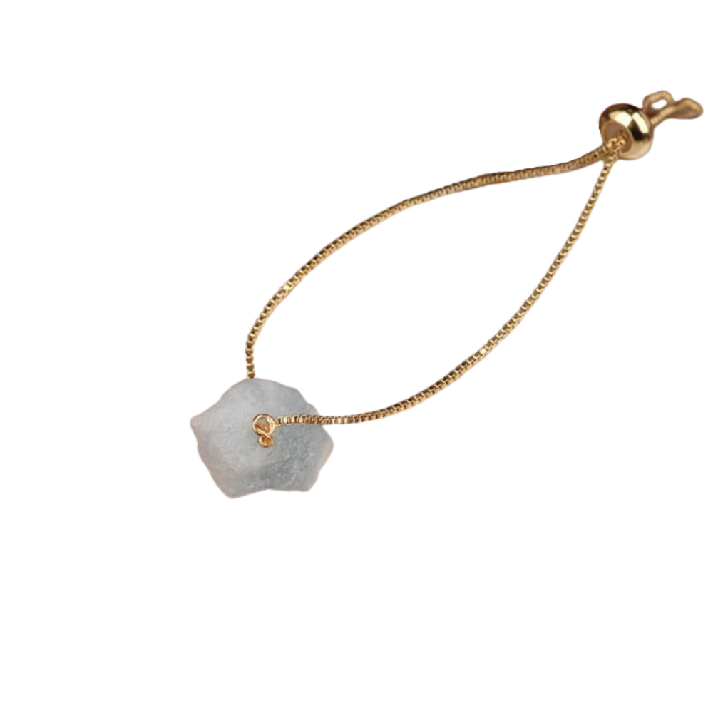 Bracelet en Aigue Marine "Jeunesse & Guérison"