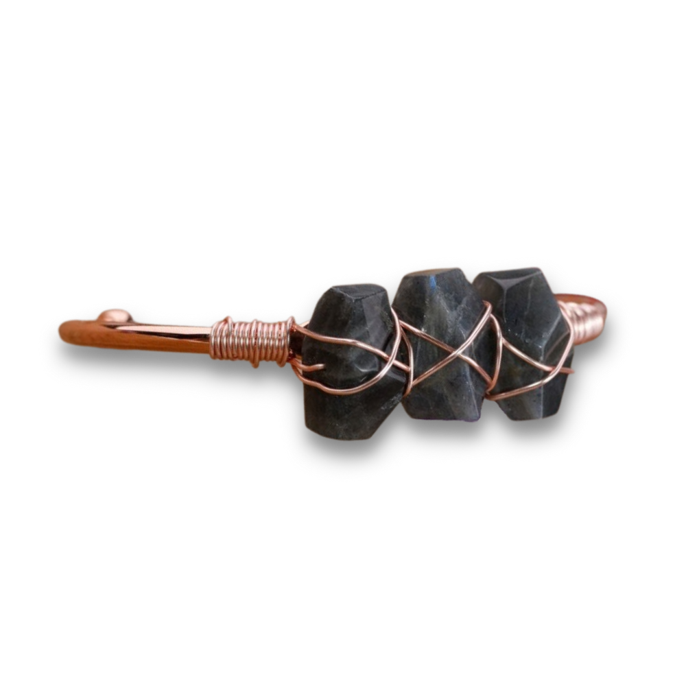 Bracelet en Labradorite "Protection & Développement"