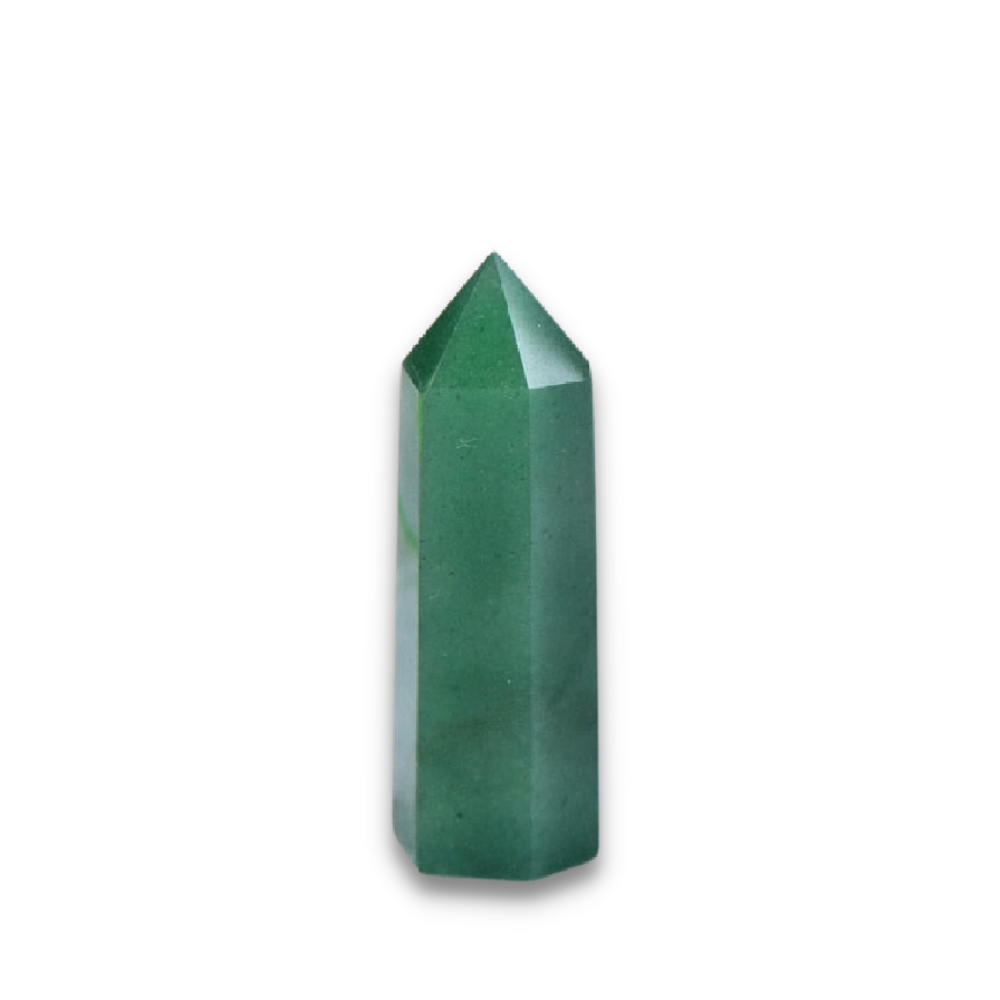 Obélisque Guérison en Aventurine verte "Développement & Épanouissement"
