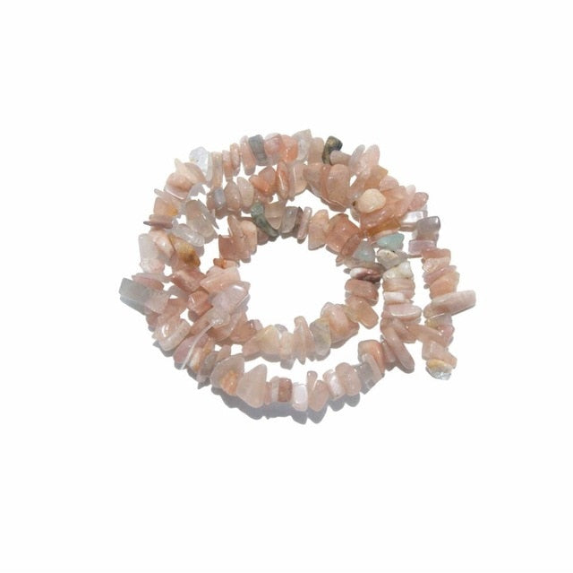 Bracelet Baroque en Pierre de soleil "Chaleur & Optimisme"