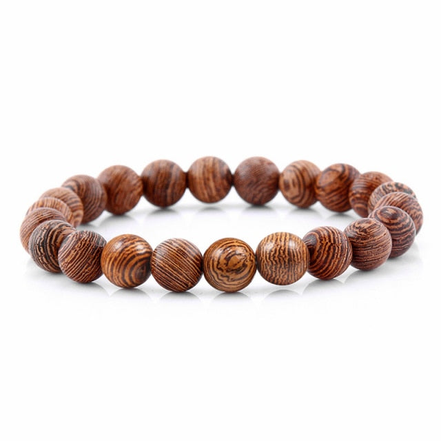 Bracelet Reiki en Bois "Amplification & Energie"