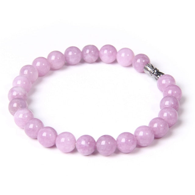 Bracelet en Kunzite "Relaxation & Concentration"