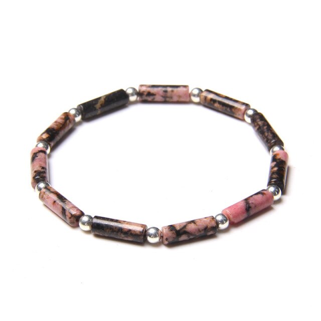 Bracelet en Rhodonite "Amour & Bienveillance"