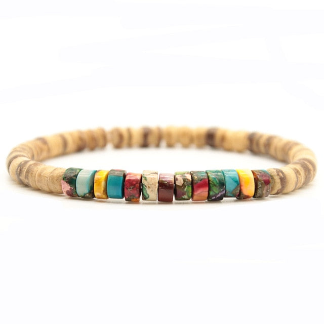 Bracelet en Bois "Amplification & Energie"