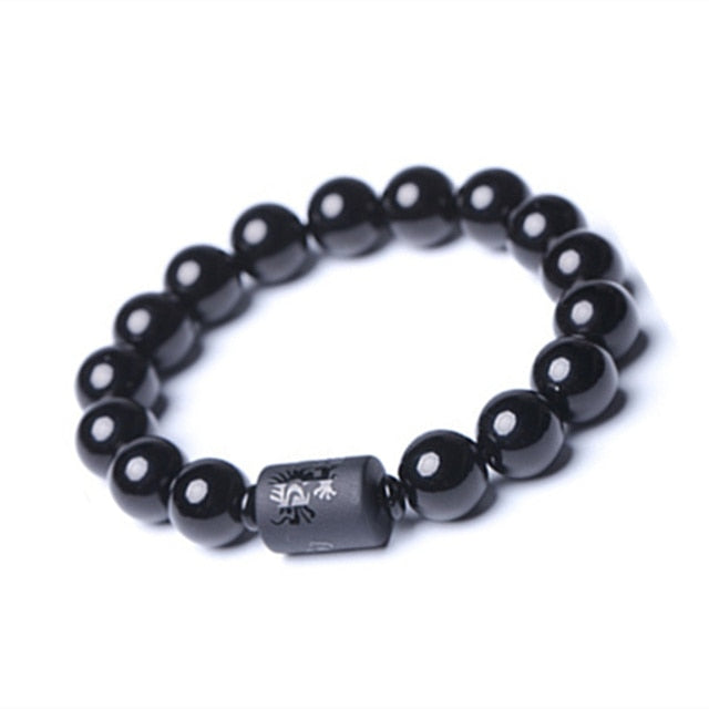 Bracelet en Obsidienne "Protection & Réconfort"