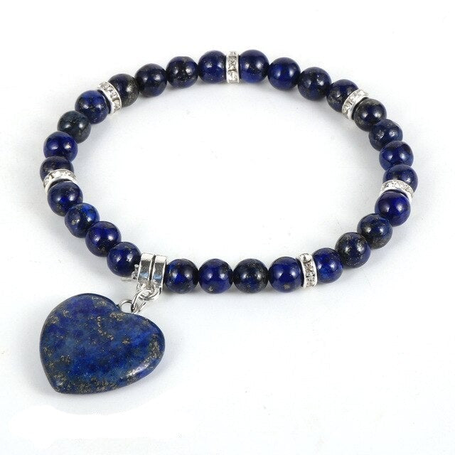 Bracelet en Lapis Lazuli "Santé & Harmonie"