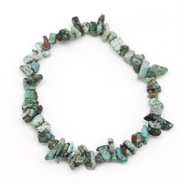 Bracelet Baroque en Turquoise africaine "Optimisme & Confiance en soi"