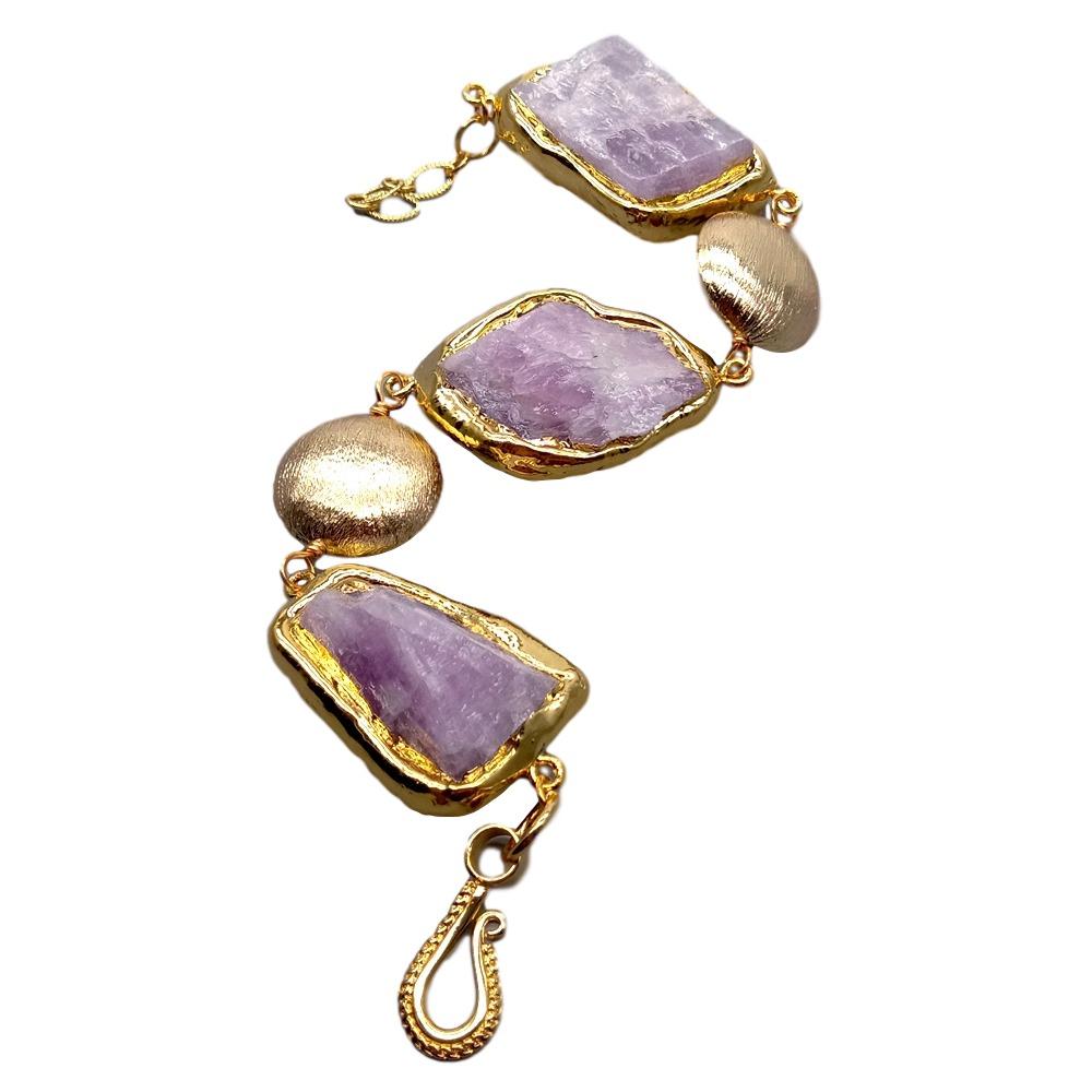 Bracelet en Kunzite "Relaxation & Concentration"