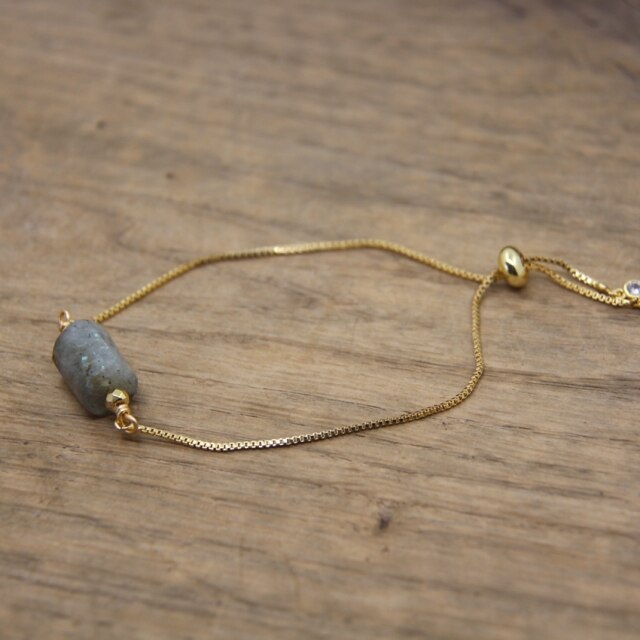 Bracelet en Labradorite "Protection & Développement"