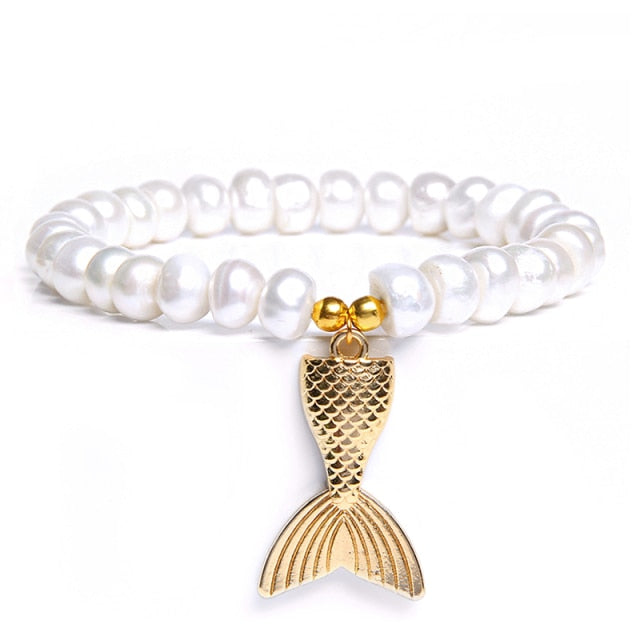 Bracelet en Perle "Discrétion & Modestie" - Poisson