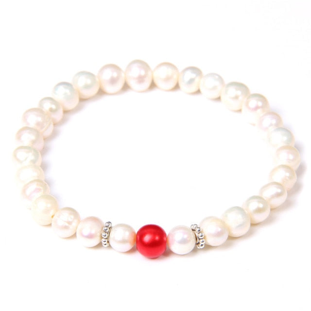 Bracelet en Perle "Discrétion & Modestie"