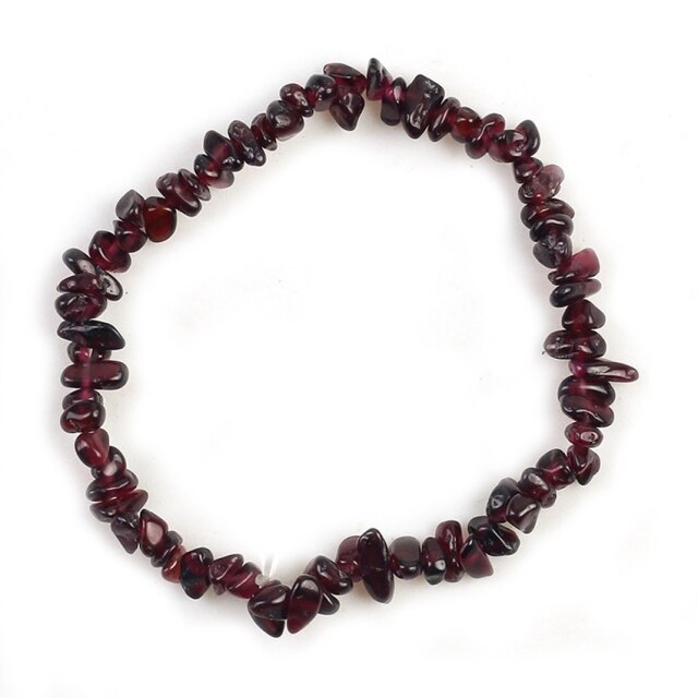 Bracelet Baroque en Grenat "Productivité & Abondance"