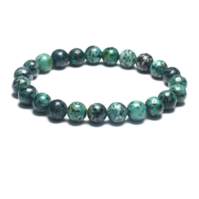 Bracelet Guérison en Jaspe Africain "Empathie & Communication"