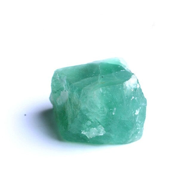 Pierre Brute Reiki en Fluorite verte "Clairvoyance & Force mentale"
