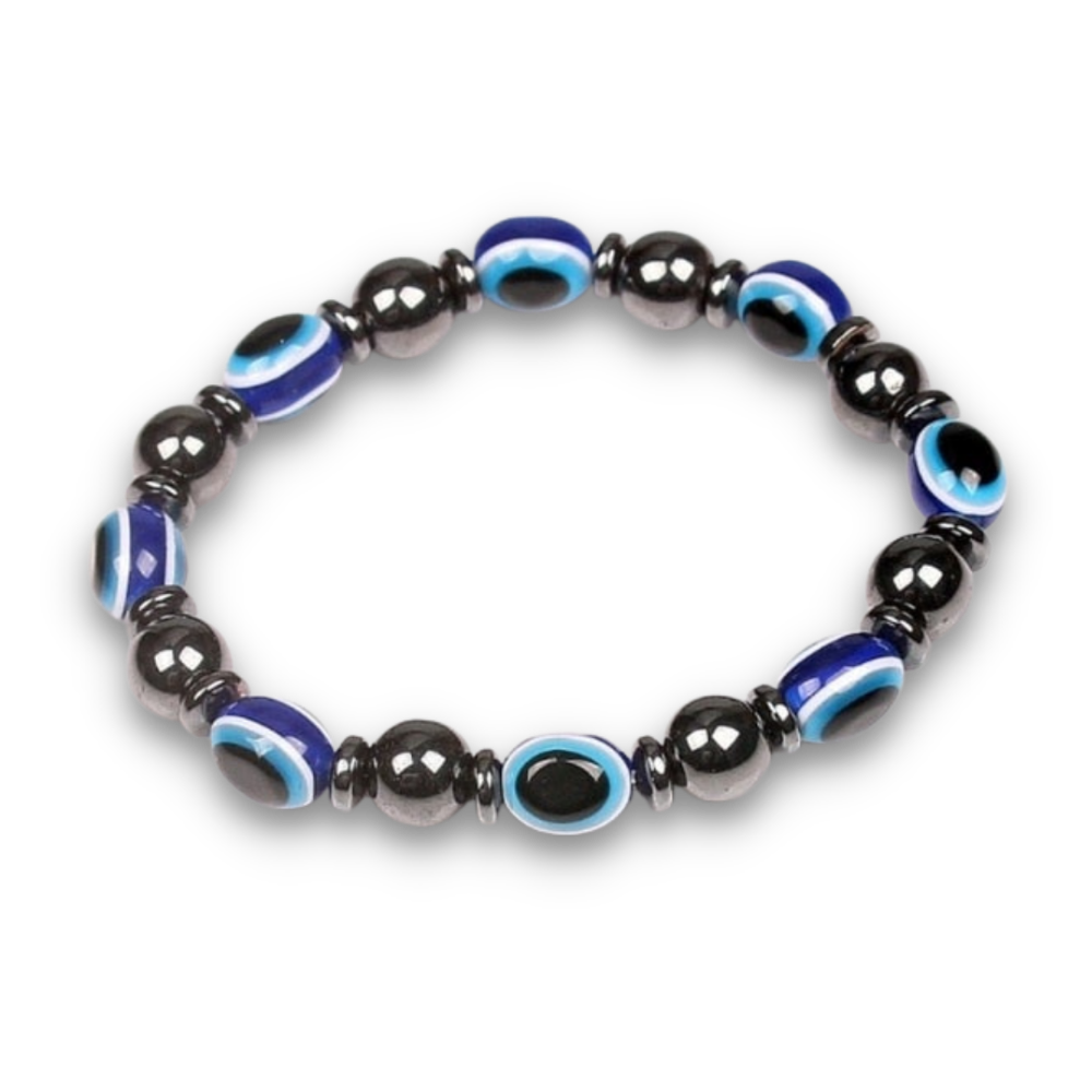 Bracelet Guérison en Hématite "Force & Puissance"